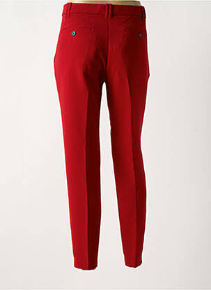 Pantalon chino buzunare talie înaltă roșu BARBARA BUI femeie