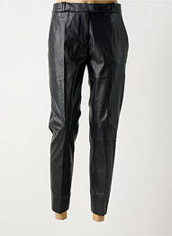 Pantalon 7/8 talie cu cleme mărime normală negru BARBARA BUI femeie