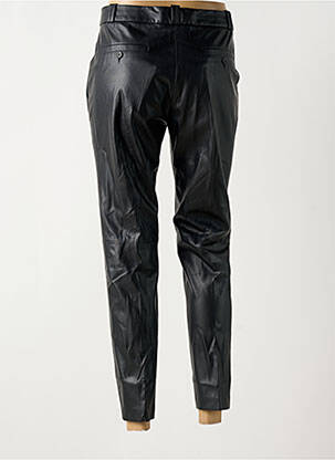 Pantalon 7/8 talie cu cleme mărime normală negru BARBARA BUI femeie