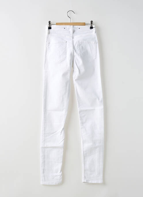 Blugi cu croială slim alb BARBARA BUI femeie