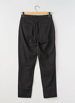 Pantalon slim țesătură poplin mărime normală negru BA&SH femeie