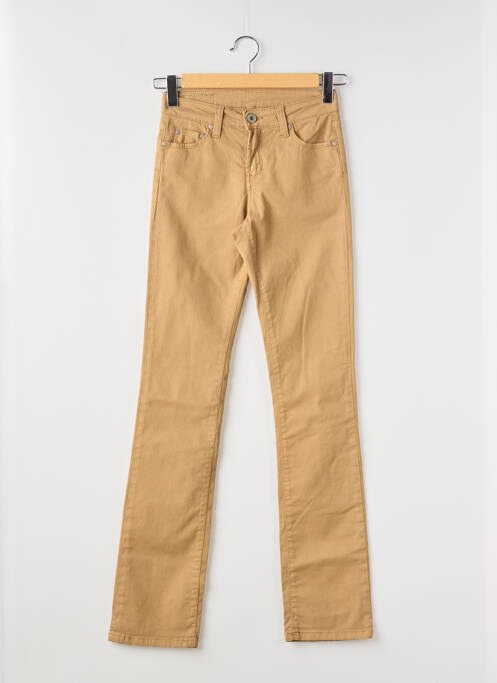 Pantalon drept maro DENIM STUDIO femeie