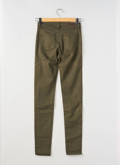 Pantalon slim verde DENIM STUDIO femeie