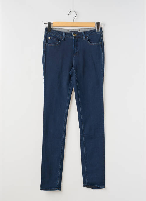 Blugi cu croială slim albastru TRUSSARDI JEANS femeie