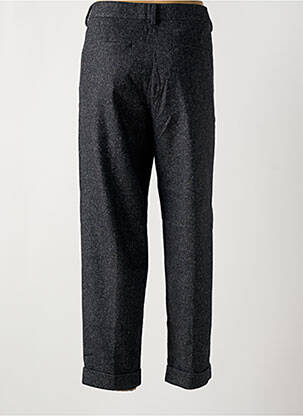 Pantalon chino țesătură melanj talie înaltă negru CLOSED bărbat