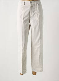 Pantalon 7/8 talie înaltă talie înaltă gri CLOSED femme