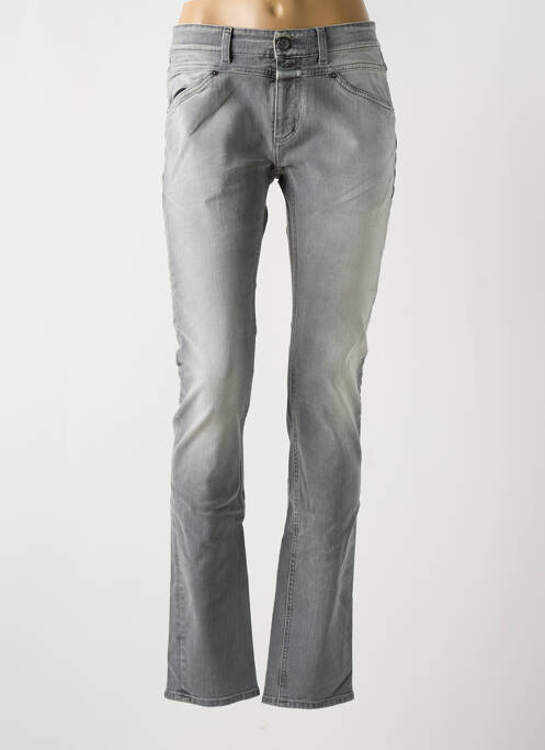 Blugi cu croială slim gri CLOSED femeie