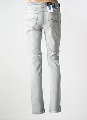 Blugi cu croială slim elasticitate mărime normală gri TRUSSARDI JEANS femeie