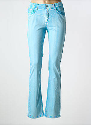 Blugi cu croială slim albastru TRUSSARDI JEANS femeie