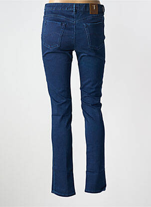 Blugi cu croială slim elasticitate mărime normală albastru TRUSSARDI JEANS femeie