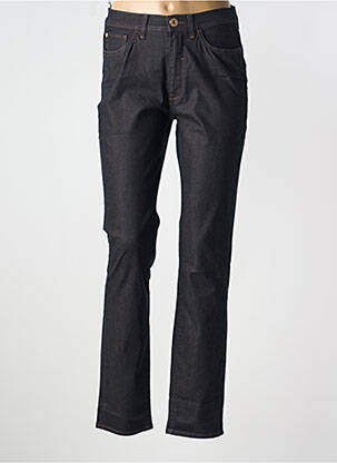 Pantalon slim țesătură poplin mărime normală negru TRUSSARDI JEANS femeie