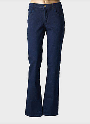 Blugi cu croială evazată albastru TRUSSARDI JEANS femeie