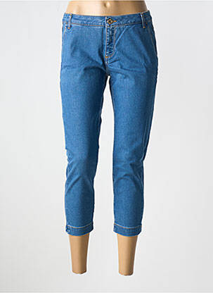 Pantalon trei sferturi elasticitate mărime normală albastru TRUSSARDI JEANS femeie