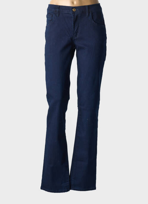 Blugi cu croială evazată albastru TRUSSARDI JEANS femeie