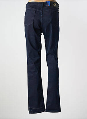 Pantalon slim țesătură poplin mărime normală albastru TRUSSARDI JEANS femeie
