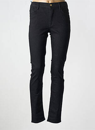Blugi cu croială slim negru TRUSSARDI JEANS femeie