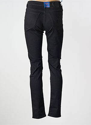 Blugi cu croială slim elasticitate mărime normală negru TRUSSARDI JEANS femeie