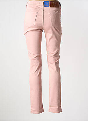 Blugi cu croială slim elasticitate mărime normală roz TRUSSARDI JEANS femeie
