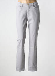Blugi cu croială slim elasticitate mărime normală gri TRUSSARDI JEANS femeie