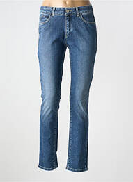 Blugi cu croială slim elasticitate mărime normală albastru TRUSSARDI JEANS femme