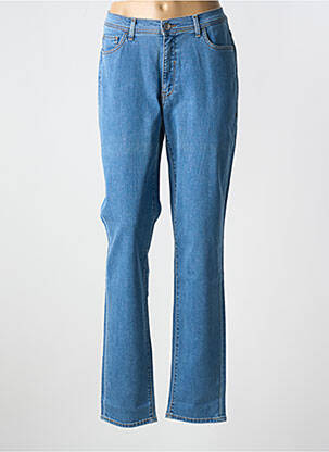 Blugi cu croială slim albastru TRUSSARDI JEANS femeie