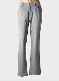 Blugi cu croială dreaptă elasticitate mărime normală gri TRUSSARDI JEANS femeie