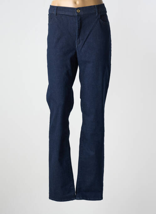 Blugi cu croială slim albastru TRUSSARDI JEANS femeie