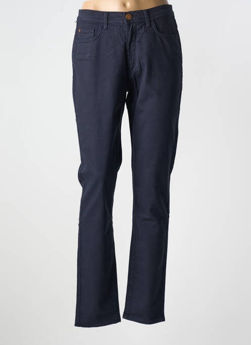 Blugi cu croială slim albastru TRUSSARDI JEANS femeie