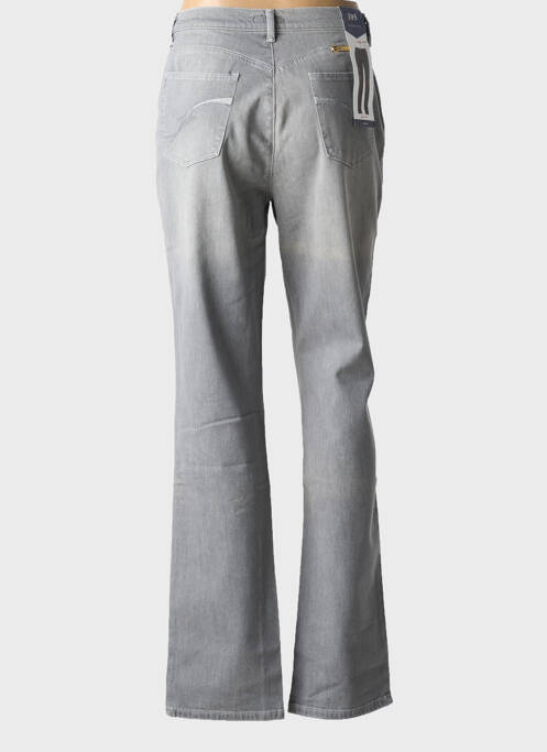 Blugi cu croială dreaptă gri TRUSSARDI JEANS femeie