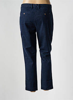 Pantalon chino țesătură poplin mărime normală albastru RALPH LAUREN femeie