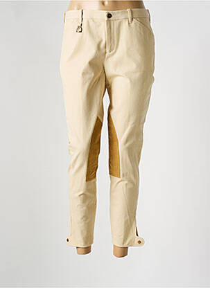 Pantalon 7/8 elasticitate mărime normală bej RALPH LAUREN femeie