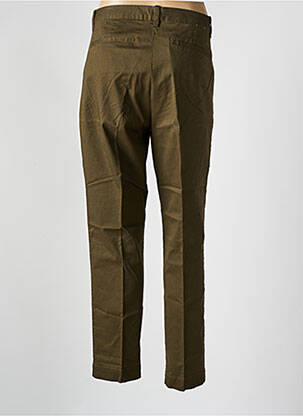 Pantalon chino țesătură poplin mărime normală verde RALPH LAUREN femeie