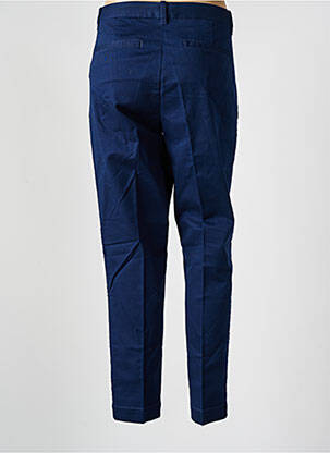 Pantalon chino țesătură poplin mărime normală albastru RALPH LAUREN femeie