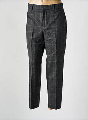 Pantalon chino țesătură poplin mărime normală gri RALPH LAUREN femeie