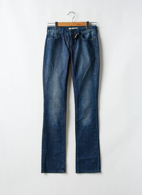 Blugi cu croială dreaptă albastru CORLEONE femeie