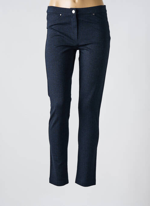 Pantalon slim albastru D.EXTERIOR femeie