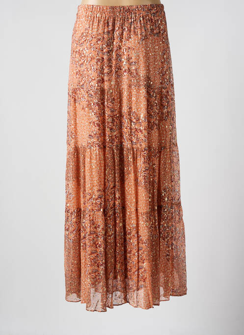 Fustă lungă portocaliu BA&SH femeie