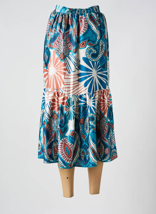 Fustă lungă albastru BA&SH femeie