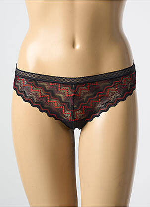 Tanga negru FREYA femeie