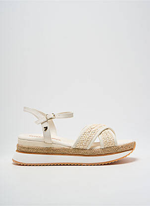 Sandale/Pantofi decupați bej GIOSEPPO femeie