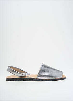 Sandale/Pantofi decupați argintiu MENORQUINAS femeie