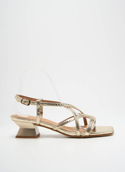 Sandale/Pantofi decupați auriu ELIO PITTI femeie