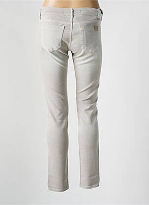 Pantalon slim buzunare gri FIVE femeie