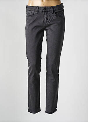Pantalon slim buzunare gri FIVE femeie