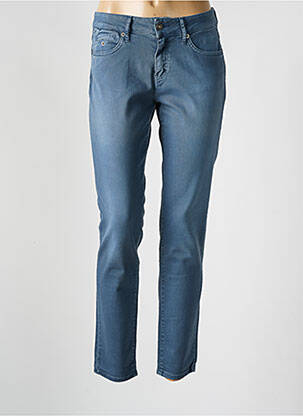 Blugi cu croială slim albastru FIVE femeie