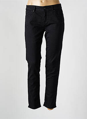 Pantalon slim buzunare albastru FIVE femeie