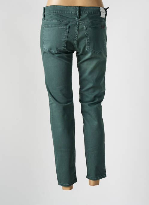 Blugi cu croială slim verde FIVE femeie