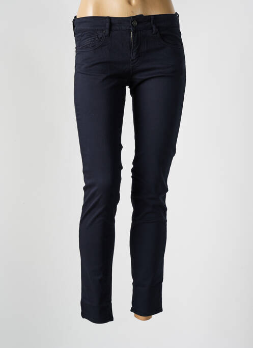 Pantalon slim albastru FIVE femeie