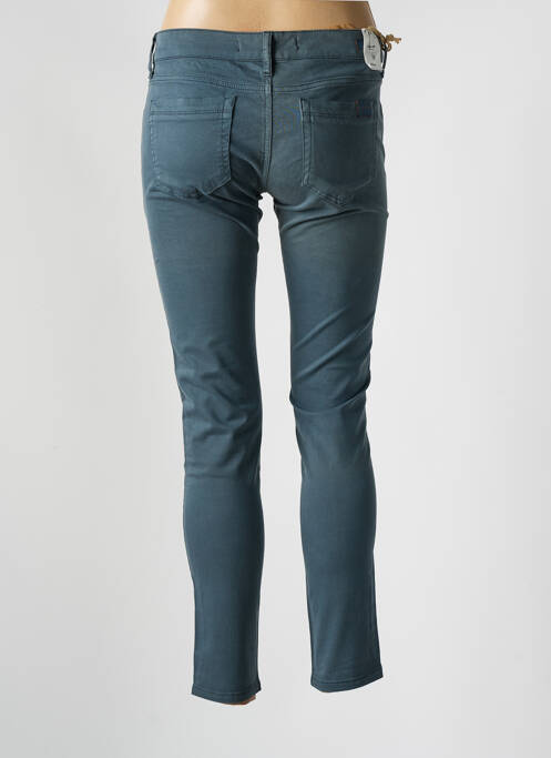 Pantalon slim albastru FIVE femeie