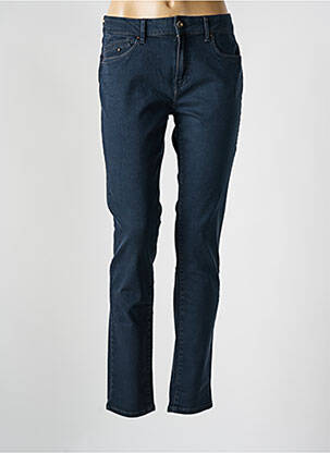 Blugi cu croială slim albastru FIVE femeie